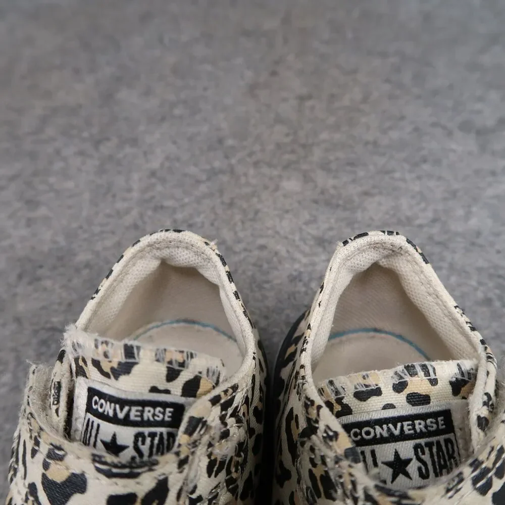 Converse Shoes Infant 9 Sneakers Chuck Taylor All Star Low Toddler Leopard Print